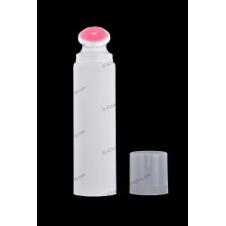 50mm (2") Plastic Round Tube with Brush Applicator for Cosmetics Packaging