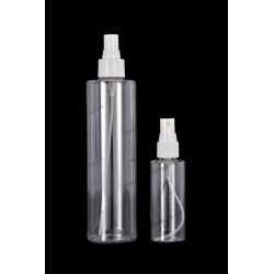 30ml 150ml Plastic PET Bottle with Fine Mist Sprayer for Cosmetics Packaging