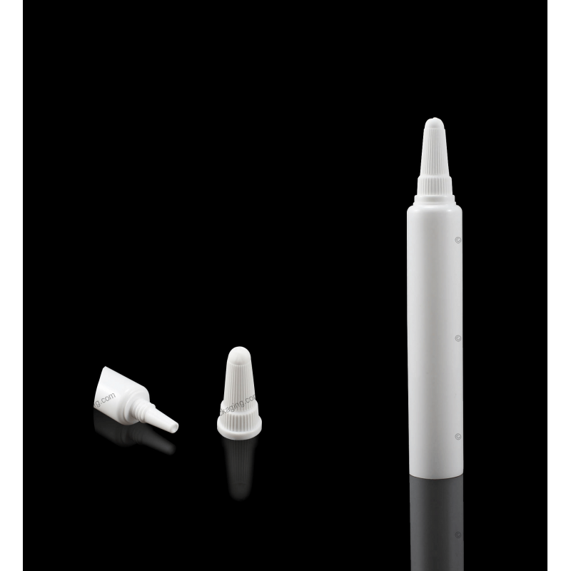 Plastic Needle Nose Cosmetic Tube with Bullet Head Scar Gel Packaging