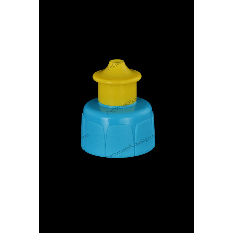 Download 28/410 Plastic Push Pull Cap/Closure/Lid Yellowimages Mockups