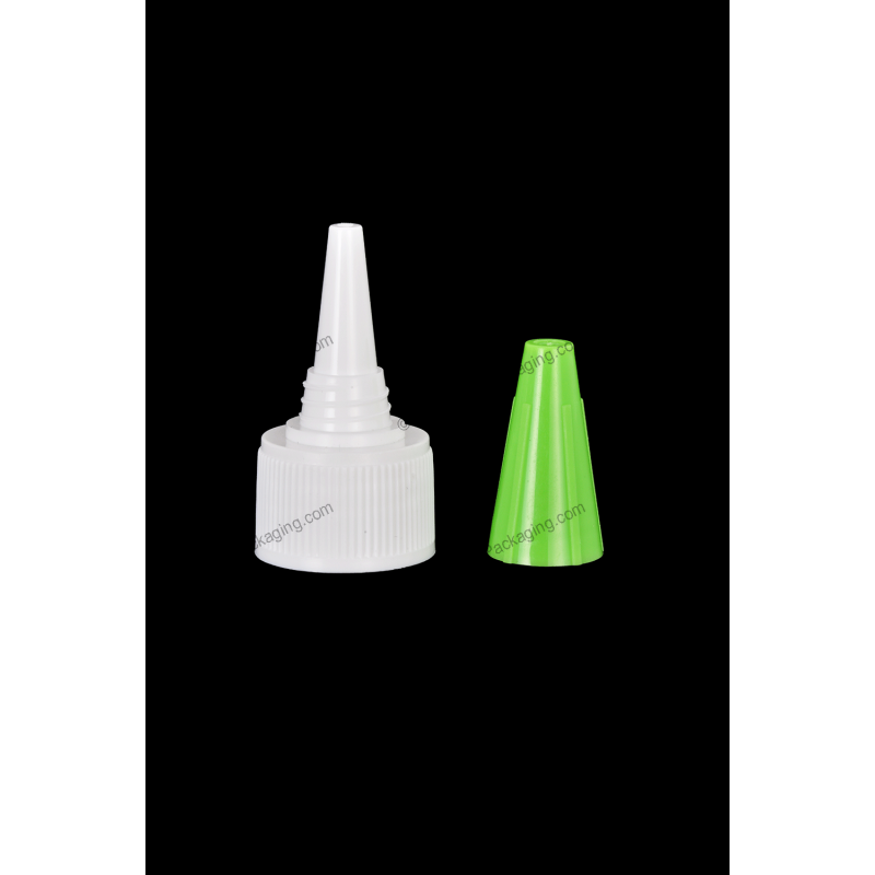 20/410 Plastic Nozzle Cap Closure for Bottle Packaging