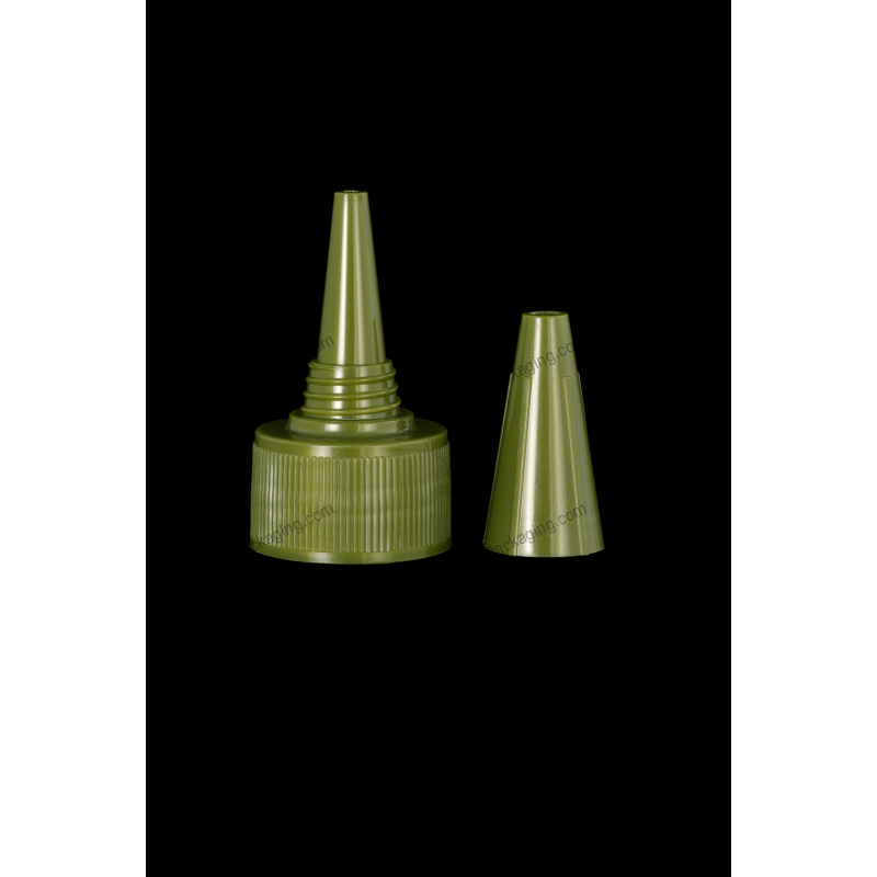 24/410 Plastic Nozzle Cap Closure for Bottle Packaging