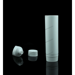 22mm (7/8") Plastic Round Tube with Ribbed Screw On Cap