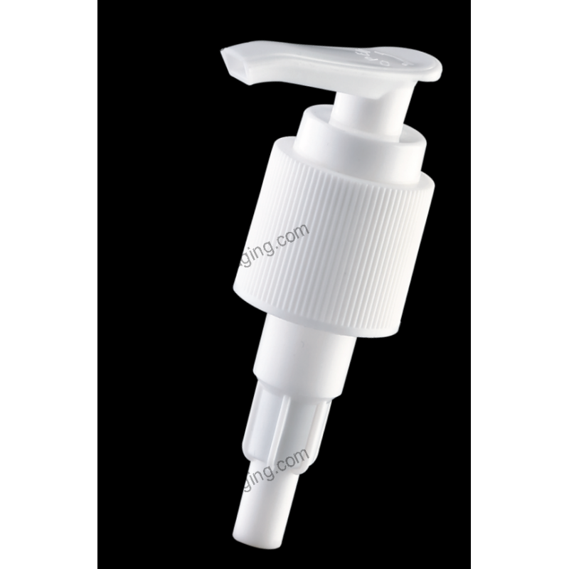 24/415 Ribbed Inner Spring Plastic Lotion Pump Dispenser