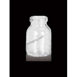 50ml Clear Infusion Glass Bottle