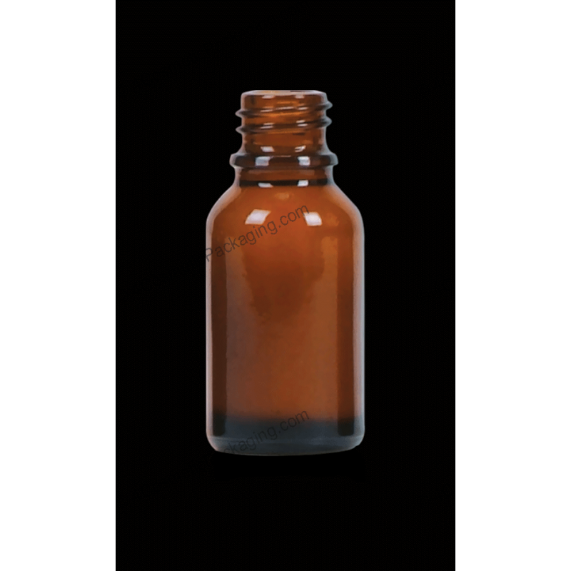 15ml Amber Dropper Dispensing Glass Bottle