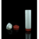 40mm (1 9/16”) Polygon Plastic Tube with Octagon Cap