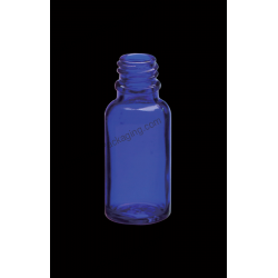 20ml Cobalt Blue Glass Bottle
