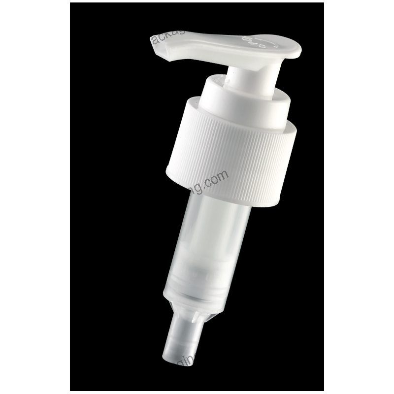 28/410 Ribbed Screw Down Lock Inner Spring Lotion Pump Dispenser