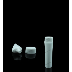 16mm (5/8”) Plastic Oval Tube with Oval Screw Cap
