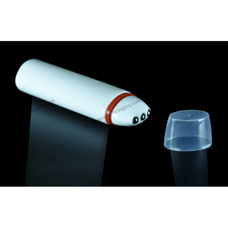 50mm Plastic Oval Tube with Ellips Triball for Cosmetics Packaging