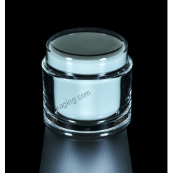 200g Acrylic Jar for Cosmetic Cream Packaging