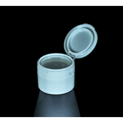 50g 80g 120g Single Wall PP Jar with Flip Top Cap for Cosmetic Cream Packaging