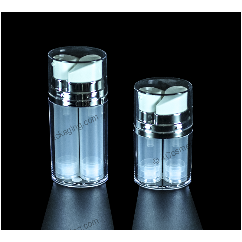 Download 15ml 30ml Dual Chamber Acrylic Airless Bottle Container ... Yellowimages Mockups