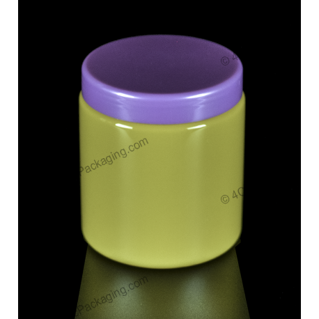 500ml Plastic PET Jar Container for Cosmetics Packaging