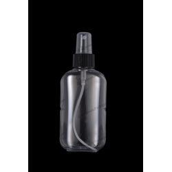 120ml 4oz Plastic PET Bottle 24/410 Neck with Fine Mist Sprayer for Cosmetics Packaging