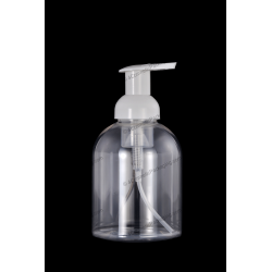 500ml Plastic PET Bottle 40/410 Neck with Foam Pump for Packaging
