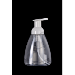300ml 10oz Plastic PET Bottle 40/410 Neck with Foam Pump for Packaging
