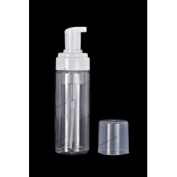 150ml 5oz Plastic PET Bottle 43/410 Neck with Foamer Pump for Packaging