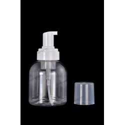 378ml Plastic PET Bottle 43/410 Neck Finish with Foam Pump for Cosmetics Packaging