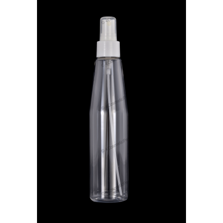 120ml 4oz Plastic PET Bottle 20/410 Neck with Fine Mist Sprayer for Cosmetics Packaging