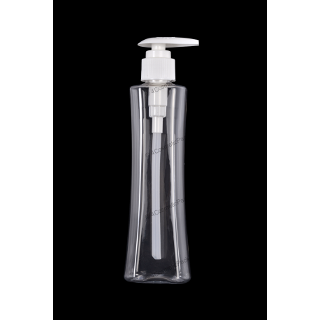 115ml Plastic PET Bottle 20/410 Neck with Lotion Pump for Cosmetics Packaging