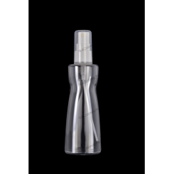 95ml Plastic PET Bottle 20/410 Neck with Fine Mist Sprayer for Cosmetic Packaging