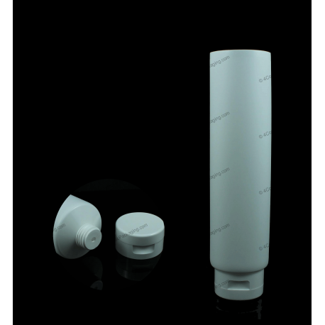 55mm (2 3/16") Plastic Round Tube with Flip Top Cap