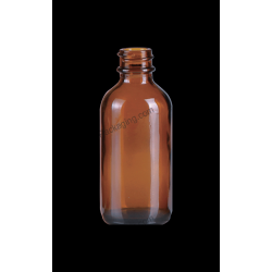 2oz Amber Glass Bottle