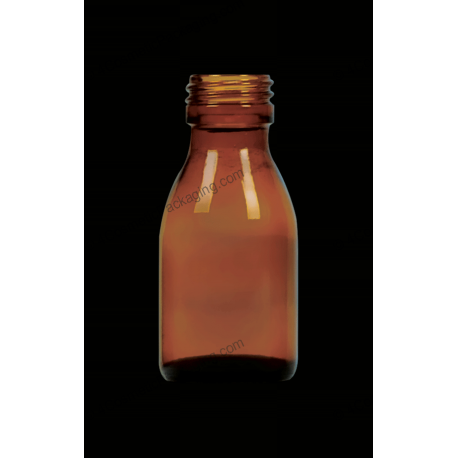 60ml Amber Glass Syrups Bottle