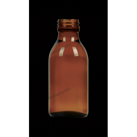 100ml Amber Glass Bottle for Syrups