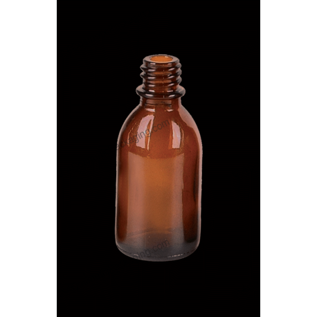 25ml Amber Glass Bottle