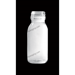 60ml Clear Glass Bottle for Syrup