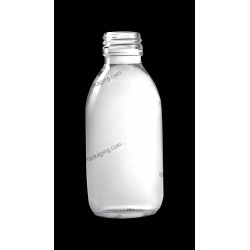 150ml Clear Glass Bottle for Syrup