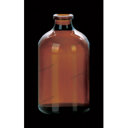 50ml Amber Glass Bottle for Antibiotics