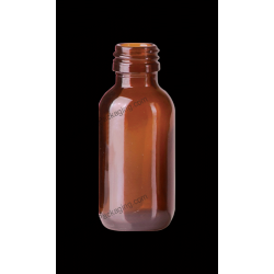 15ml Boston Round Amber Glass Bottle for Syrup