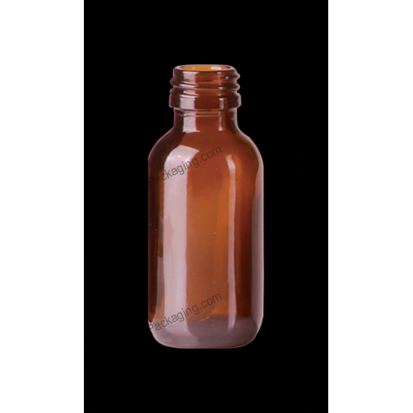 15ml Boston Round Amber Glass Bottle for Syrup