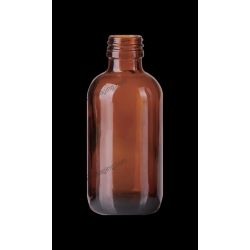 30ml Boston Round Amber Glass Bottle for Syrup