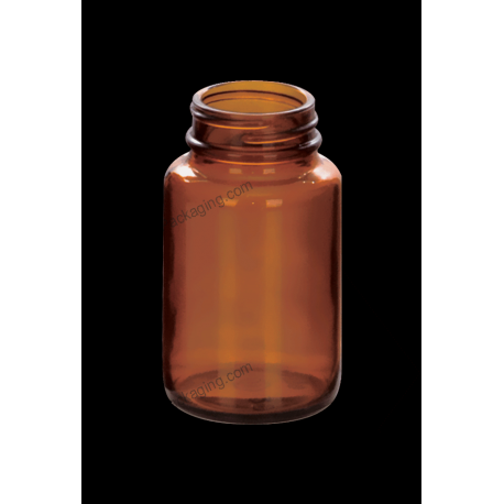 100ml Amber Glass Bottle for Tablet