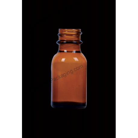 15ml Amber Glass Bottle for Syrups