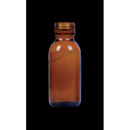 25ml Amber Glass Bottle for Syrups