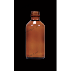 100ml Amber Glass Bottle for Syrups