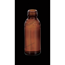 Amber Glass 100ml Syrups Bottle
