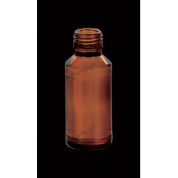 75ml Amber Glass Syrups Bottle