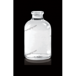 50ml Clear Glass Bottle for Antibiotics