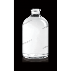 100ml Clear Glass Bottle for Antibiotics