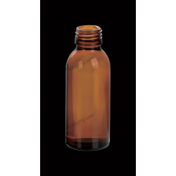 100ml Amber Glass Bottle for Syrups 