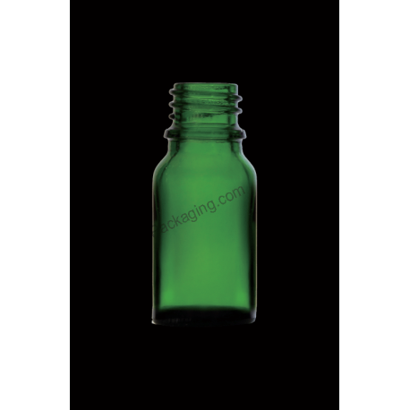 10ml Green Glass Bottle