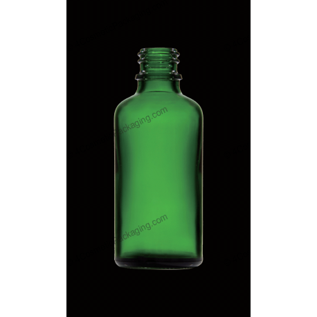 100ml Green Glass Bottle
