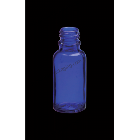 20ml Cobalt Blue Glass Bottle
